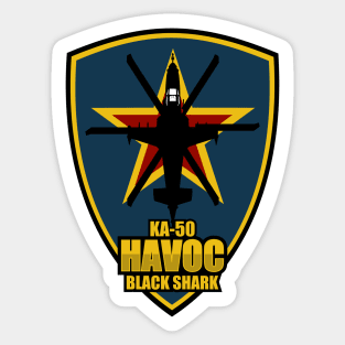 KA-50 Havoc Black Shark Sticker